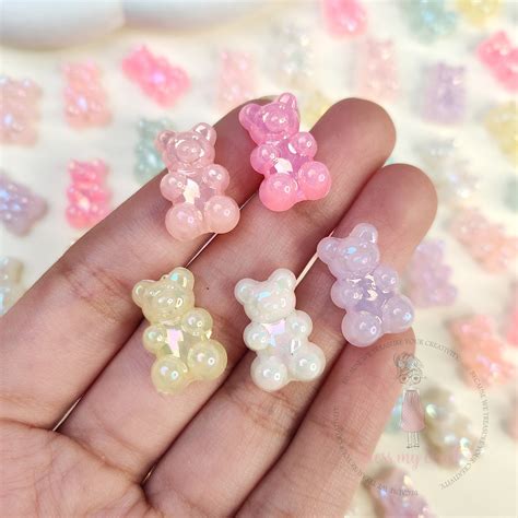 Holographic Gummy Bear Beads – CRAFTERS CORNER