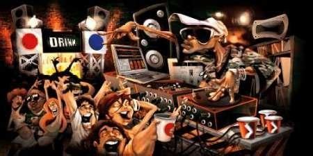 The Party by Perez, Adam - Fine Art Print on Paper : 37.5 x 19 Inches ...