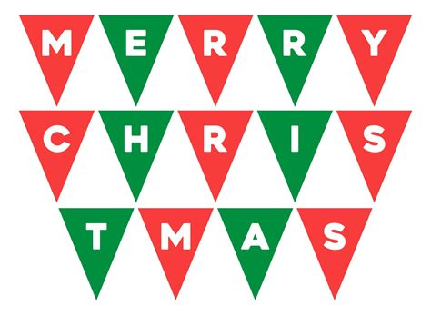 15 best merry christmas printable for letters – Artofit