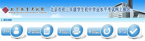 2023年北京市初三年级学生初中学业水平考试网上报名入口-爱学网