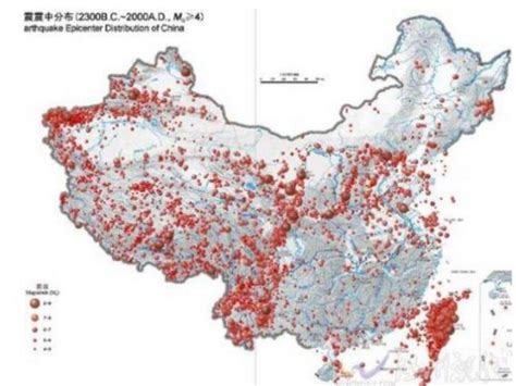 中国主要地震带及历史震中分布图_大众网