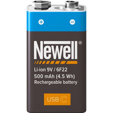Newell 9V USB-C 500mAh Rechargeable Battery at Lowest Price in India ...