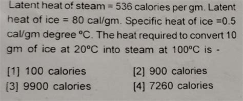 Specific Heat Of Steam