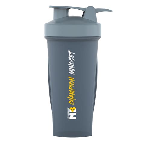 Muscleblaze Champion Shaker Series, Grey, 650 Ml, Sipper Bottle With ...