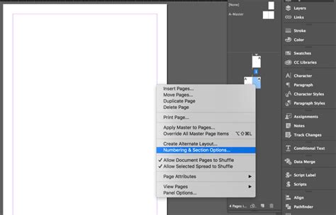 How to Automatically Number Pages in InDesign 的图像结果
