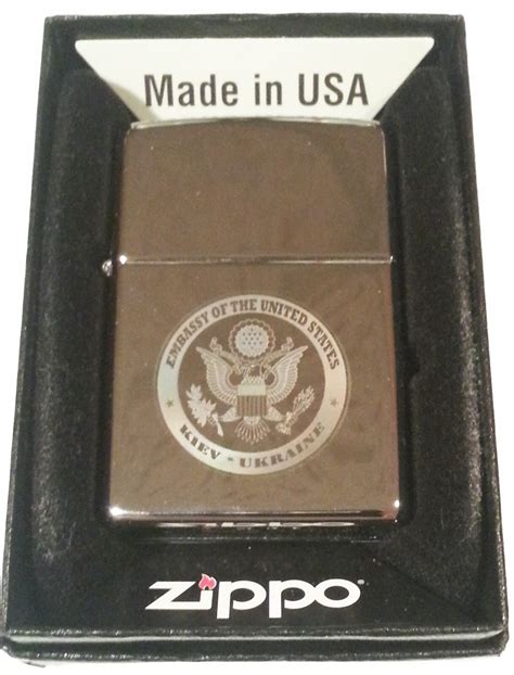 US Embassy Kiev, Ukraine Collectible Zippo Lighter | eBay