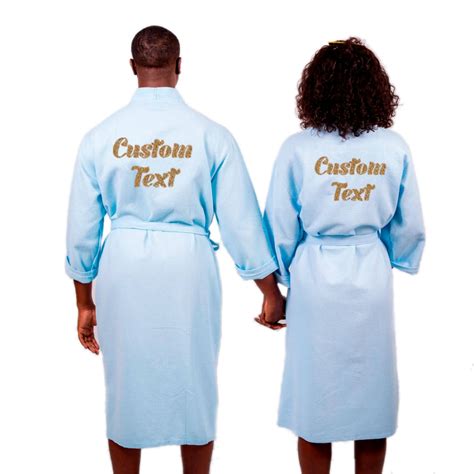 Cotton waffle long his and hers matching bathrobes set – Bridesmaid's World