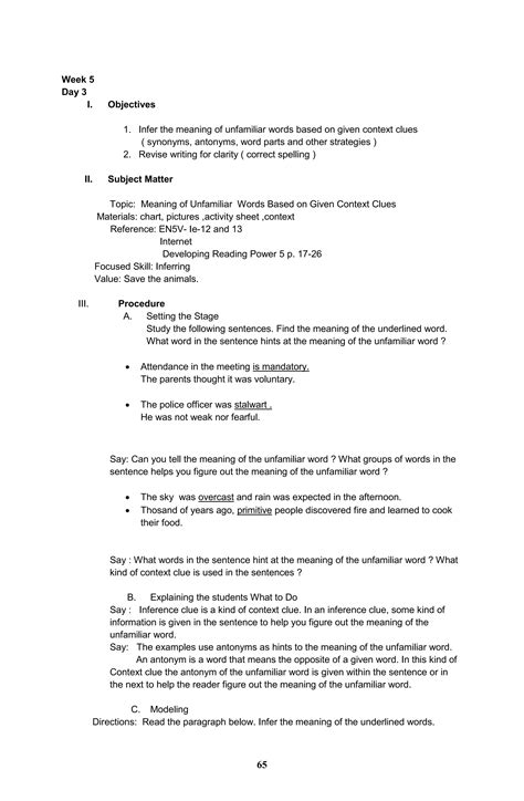 K TO 12 GRADE 5 LEARNER’S MATERIAL IN ENGLISH (Q1-Q4) | PDF