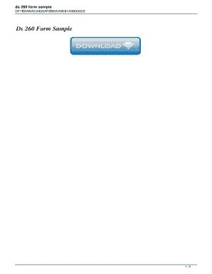 Image result for DS-260 Form Sample PDF