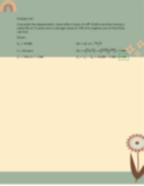 Image result for Straight Line Method of Depreciation Example