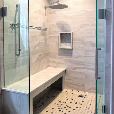 40 Walk-in Showers With Benches To Inspire Your Remodel