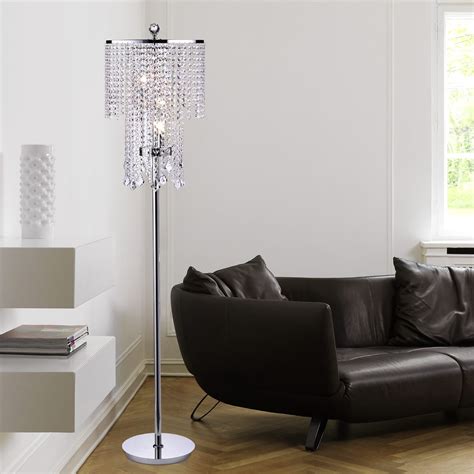 62.5" MOISELLE CRYSTAL FLOOR LAMP - On Sale - Bed Bath & Beyond - 12613471