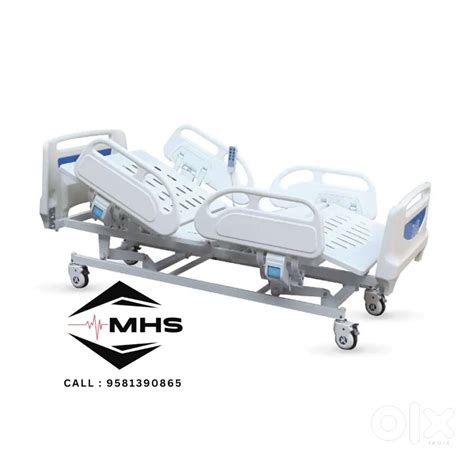 Rent 5function electric hospital patient bed icu cot motorized fowler ...