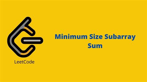 Minimum Size Subarray Sum 的图像结果
