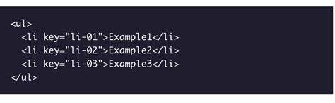 JavaScript List with Key 的图像结果