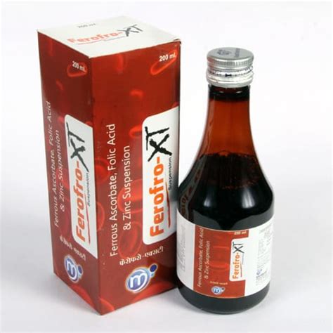 FEROFRO-XT Syrup Medilente Pharma Pvt. Ltd.