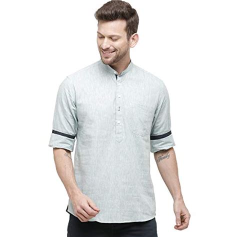 Buy CAVALLO by Linen Club Blue Solid Casual Regular Fit Shirts (Size ...