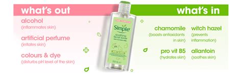 Simple Soothing Facial Toner - 200ml | Simple Skincare