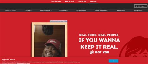 Wendy's Careers - wendys menu