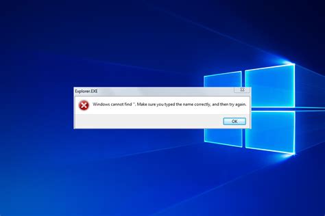 Image result for Windows Cannot Find File Make Sure You Typed