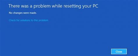 Image result for Problem Resetting PC