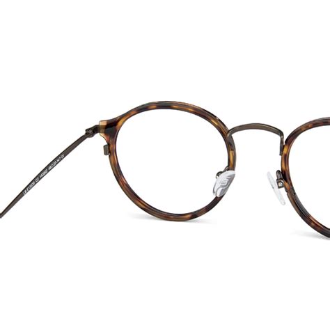 Buy Blue Block Screen Glasses: Tortoise Brown Full Rim Round Lenskart ...