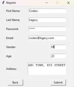 Image result for Python Tkinter with MySQL Database Projects