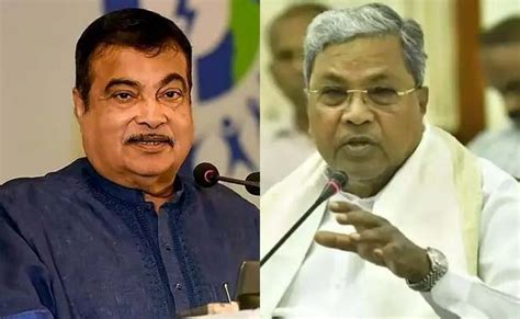 Siddaramaiah claims not invited to Shivamogga bridge inaugural, Gadkari ...
