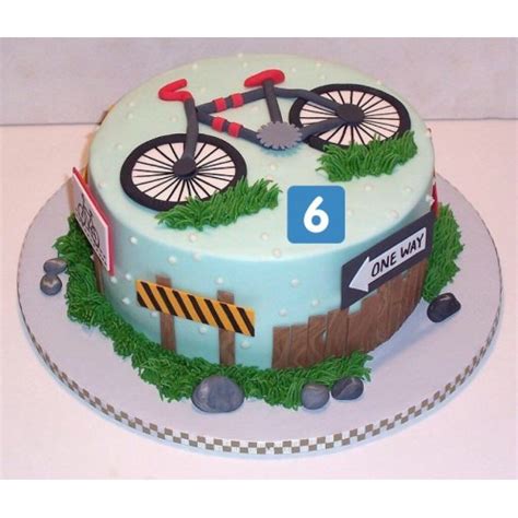 Bike Theme Cakes