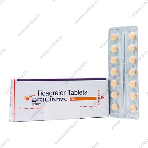 Product BRILINTA 90MG TAB - 14 TAB | M108