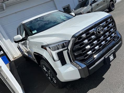 2022 Toyota Tundra Platinum White