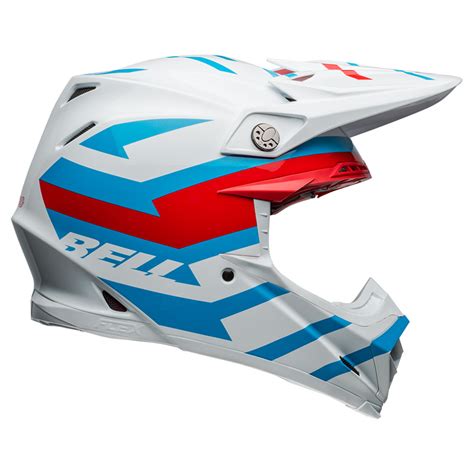 Bell Moto-9S Flex Banshee White Red Helmet