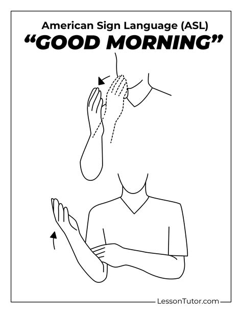 Sign Language Good Day