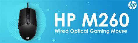 HP M260 Wired Optical RGB Gaming Mouse DPI up to 6400 - TPSTech ...