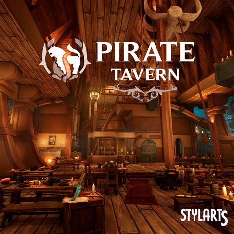 ArtStation - Stylized Pirate Tavern (Modular)