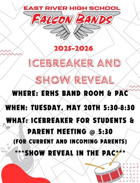 2025-2026 Icebreaker and Show Reveal, 650 East River Falcons Way ...
