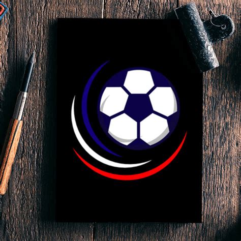 Glowing Football | #Footballfan Notebook – PosterGully