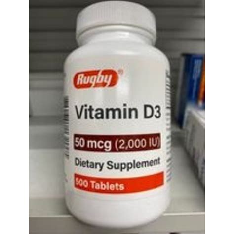 370934 - Major Pharmaceuticals Vitamin D3, 2000IU Caplets, 50mcg, 500ct ...