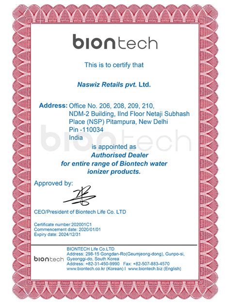 Naswiz Retails Pvt Ltd