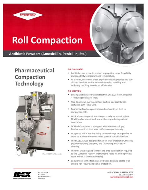 Image result for Roll Compaction Process