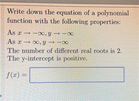 Polynomial Function Equation 的图像结果