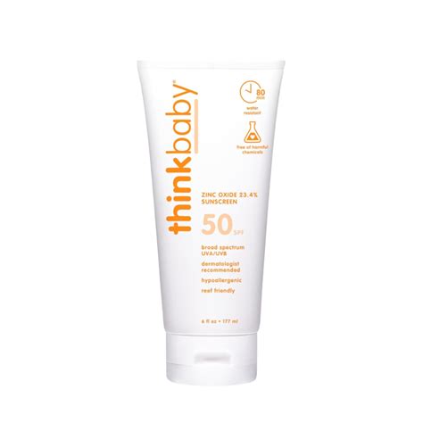 Pregnancy Safe Review: ThinkBaby Sunscreen SPF 50