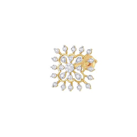 Buy Circular Diamond Earrings in Yellow Gold OER21032-D300R0B Online at ...