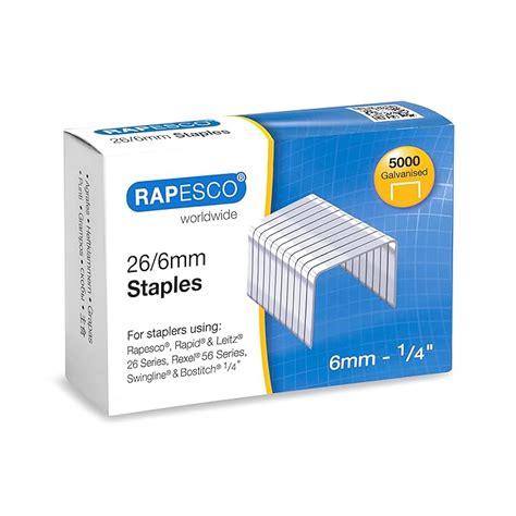 Rapesco Staples General Purpose Staple (S11662Z3) : Amazon.in: Office ...