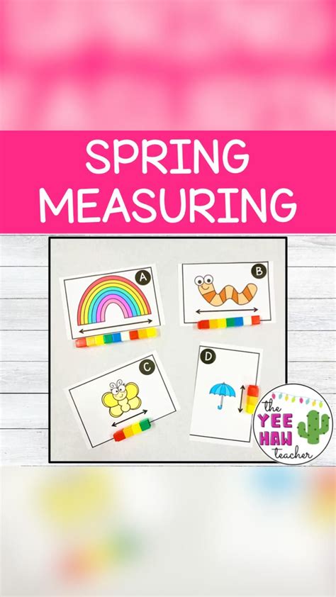 Image result for Spring Measurement Activity