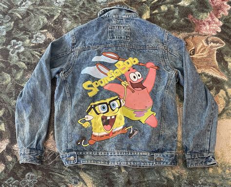 Members Only Nickelodeon SpongeBob Jacket Medium Jell… - Gem