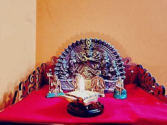 Heartily® : Rudra Wall Mounted Wooden Home Pooja Temple Mandir Puja ...
