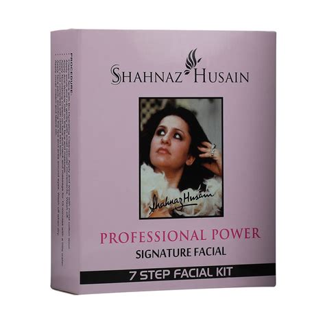 Buy Shahnaz Husain Professional Power Signature 7 Step Facial Kit Online
