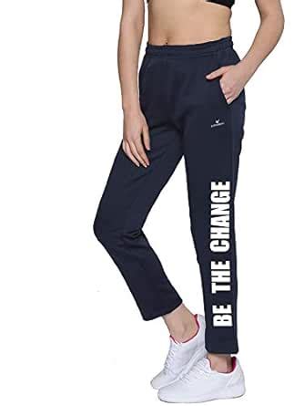 Dpassion 4 Way Lycra Regular fit Printed Track Pants for Women/Lower ...