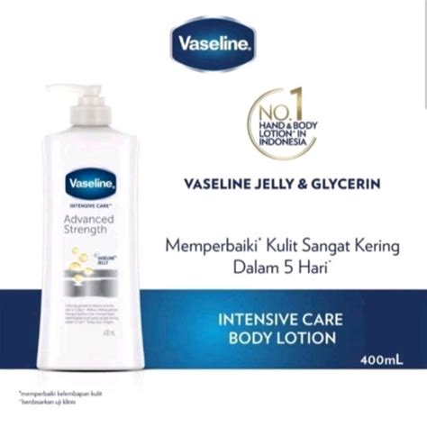Jual Vaseline Intensive Care Body Lotion Advanced Strength 400 ml ...